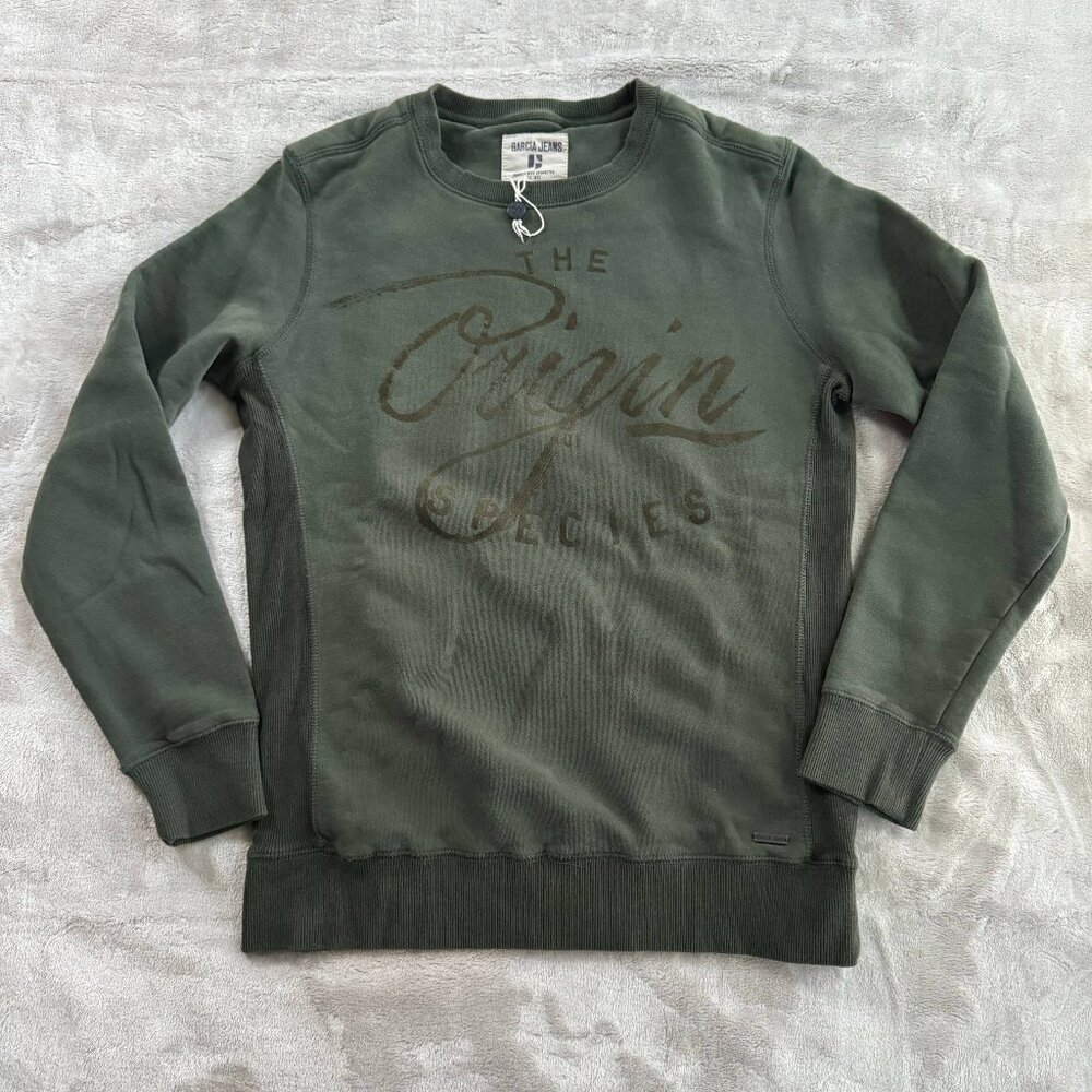 Garcia Jeans Olive Green Sweatshirt